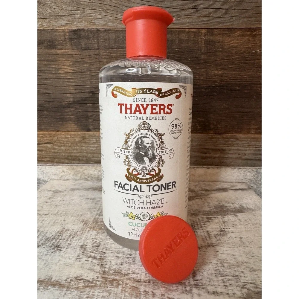 Thayers Witch Hazel Cucumber Toner 12 oz — Broken Cap but Sealed | MSRP‎ = $17